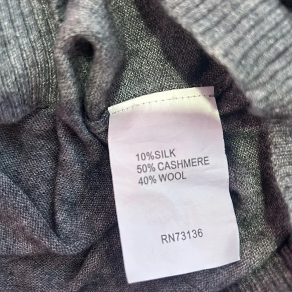 ports international women's wool cashmere silk sweater - Picture 3 of 7